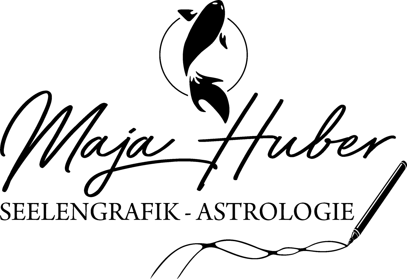 Maja Huber Seelengrafik Astrologie Logo